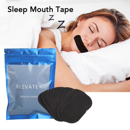 60-Piece Sleep Mouth Tape for Snoring Prevention - Gentle Closure Strips for Home and Travel Use